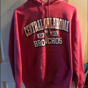 CHAMPION hoodie size M Central Oklahoma BRONCHOS